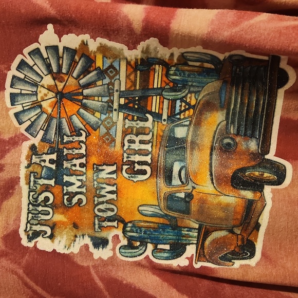 One of a KIND! Glittery!!! Custom shirt. - Picture 6 of 8